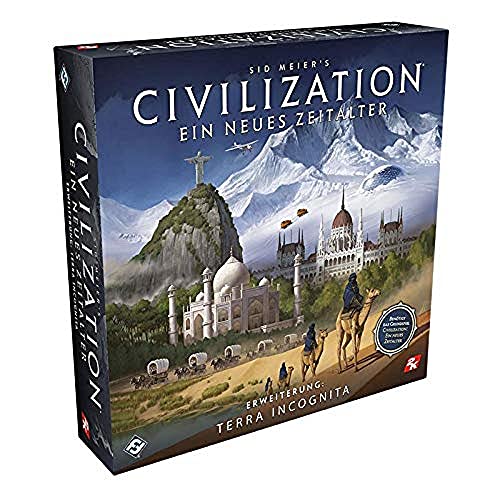 Fantasy Flight Games Asmodee Civilization: A New Age - Terra Incognita | Expansion | Expert Game | Board Game | 2-5 Players | From 14+ Years | 120+ Mi