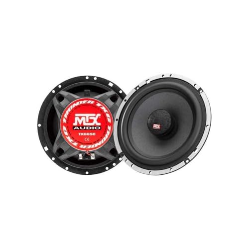 Mtx Tx665C Altoparlanti Coassiali A 2 Vie Da 16,5 Cm 90 W Rms 4O Telaio In Alluminio Bobina Tweeter Al Neodimio Con Cupola In Seta Tsv Til