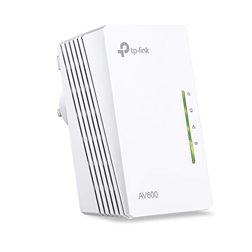 Tp-Link Tl-Wpa4220 2-Port Add-On Powerline Adapter, Range Extender, Broadband/Wifi Extender, Wifi Booster/Hotspot, No Configuration Required, Uk Plug