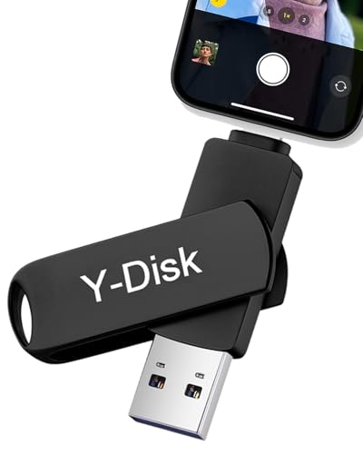 512Gb Chiavetta Usb Per Phone Pen Drive Usb C Memoria Esterna Pendrive Penna Photo Stick Usb Stick Per Ios/Smartphone/Android/Mac/Pad/Pc (Nero)