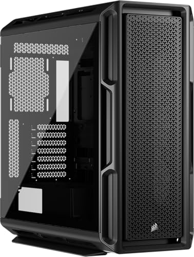 Corsair 5000T Mid–Tower Atx Pc Case – Pannelli Rimovibili Per Il Flusso D'Aria Frontale E Sul Tetto, Interni Spaziosi, Asus Btf, Msi Project Zero, Gig