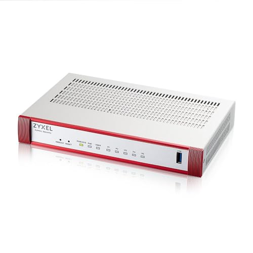 Zyxel Firewall Di Sicurezza Informatica Ad Alta Velocità | Poe+ | Business Consigliato Fino A 15 Utenti | Nebula Cloud | 1 Anno Utm Gold Security Pack