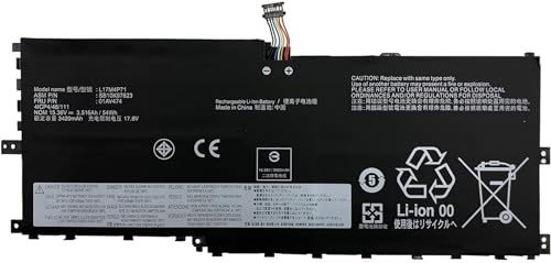 Askc L17M4P71 01Av474 Batteria Per Pc Portatile Lenovo Thinkpad X1 Yoga 3Rd Gen 2018 Model 20Ld001Kus Series L17M4P73 L17C4P71 01Av499 01Av475 02Dl003