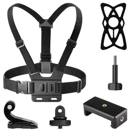 Akaso Kit Di Accessori Per Action Camera Ek7000/Ek7000 Pro/Brave 4/Brave 4 Pro/Brave 7 Le/Brave 7/Brave 8 E Altre Action Cam E Smartphone