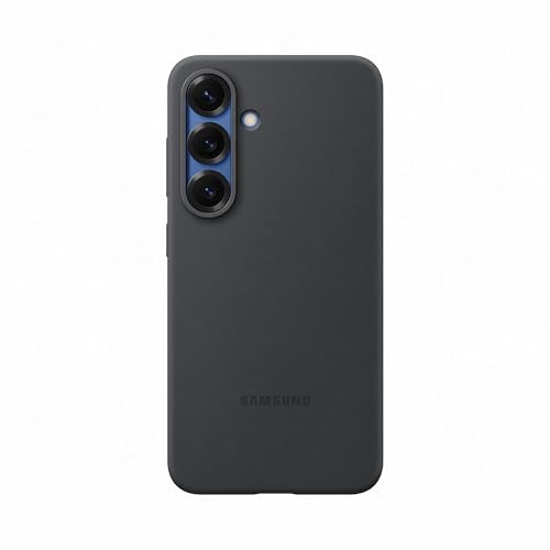 Samsung Silicone Case Cover Morbida In Silicone Per Galaxy S25, Black