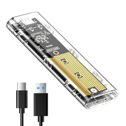 Case Ssd M.2 Nvme Ssd Usb Case Nvme,Adattatore Ssd M2 Nvme Usb Lettore Hard Disk Esterno Usb 3.1 Gen2 Ssd Case Per Pcie M-Key Ssd 2230/2242/2260/2280 