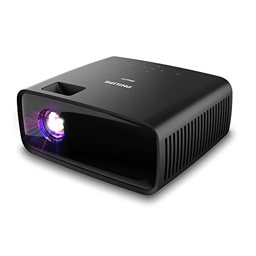 Philips Neopix 122: True Hd 720P, Wi-Fi Dual Band Screen Mirroring, Sistema Audio 2.1 Integrato