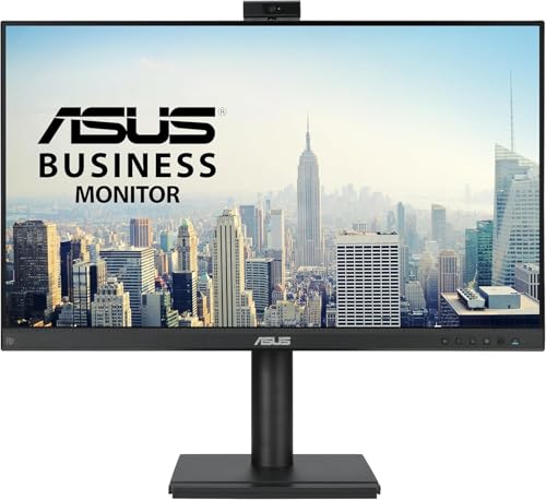 Asus Be279Qfk Monitor 27”, Full Hd Ips (1920X1080), Hdmi, Frameless, Webcam Fhd Integrata, Microfono E Speaker Integrati, Design Ergonomico, Eye Care,