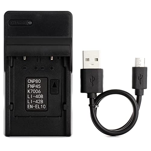 Klic-7006 Usb Caricatore Per Kodak Easyshare M200, M22, M23, M522, M530, M531, M532, M5350, M5370, M550, M552, M575, M577, M580, M583, M750, Md30 Foto