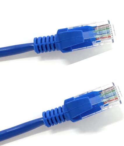 Msc Cavo Ethernet Cat5E, Cavo Ethernet/Cavo Internet Lan Rj45 Con Connettore Antigroviglio A Banda Larga, Cavo Patch Fire Stick, Smart Tv, Pc, Cavi E