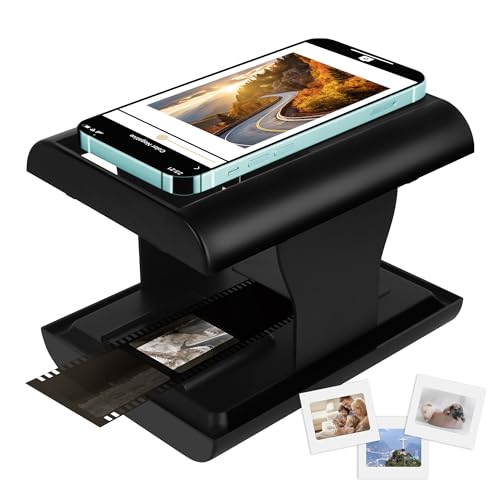 Mobile Film Scanner 35 Mm, Scanner Di Diapositive Positivo E Negativo Per Scansione E Salvataggio, Scanner Di Foto Per Digitalizzare