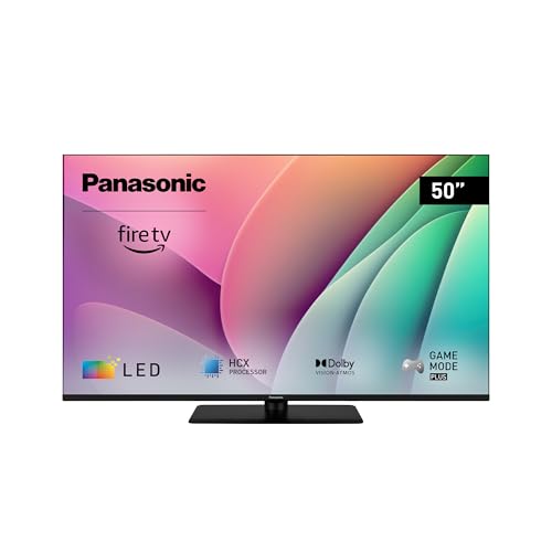 Panasonic Tv-50W80Aez, Serie W80 50 Pollici Smart Tv Oled 4K Ultra Hd, 2024, Fire Tv, Dolby Vision E Atmos, Modalità Game Plus, Controllo Vocale Alexa