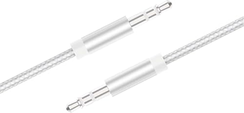 Cavo Audio Rinforzato Da 3,5 Mm A Usb C Maschio/Maschio 1,2 M Bianco Force Power Lite