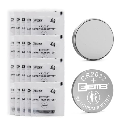 Eemb 20 Batterie Al Litio Cr2032 Da 3 V, A Bottone, Br2032, Ecr2032, Lm2032, Per Portachiavi, Telecomandi, Orologi, Calcolatrici, Campanelli, Disposit