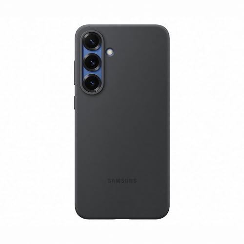 Samsung Silicone Case Cover Morbida In Silicone Per Galaxy S25+, Black