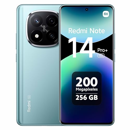 Xiaomi Redmi Note 14 Pro+ 5G Smartphone, 8Gb Ram 256Gb, Schermo Amoled 6.67 Pollici 1.5K, Sensore Di Impronte Digitali, Fotocamera 200Mp, Nfc, Ricaric