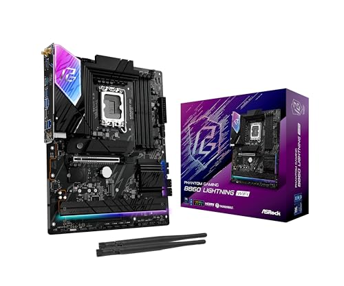 Asrock B860 Lightning Wifi Ddr5 Intel S1851 Retail (90-Mxbr2-A0Uayz)