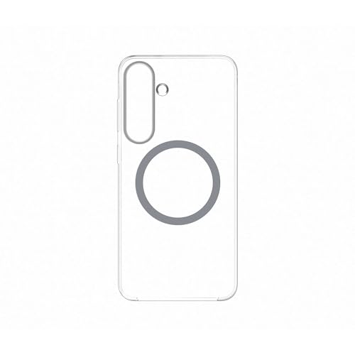 Clear Magnetic Case Cover Magnetica Trasparente Compatibile Con Tecnologia Magnetic Power Profile Per Samsung Galaxy S25+