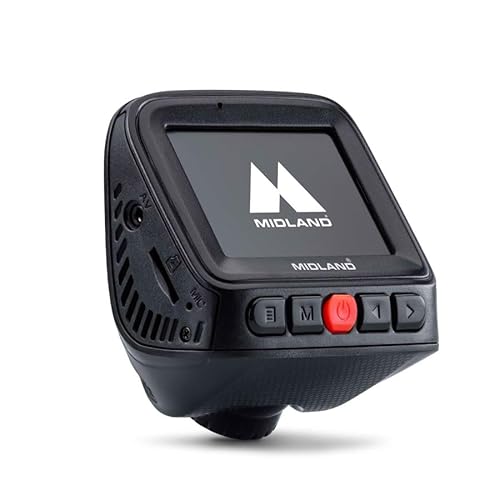 Midland Street Guardian One Videocamera Da Auto È La Dash Cam Da Auto Che Ti Assicura Il Miglior Rapporto Qualità-Prezzo: Compatta E Facile Da Install