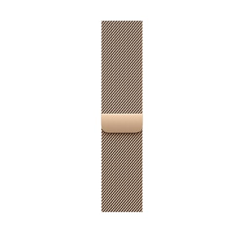Apple Watch Band - Loop In Maglia Milanese - 46 Mm - Oro - S/M