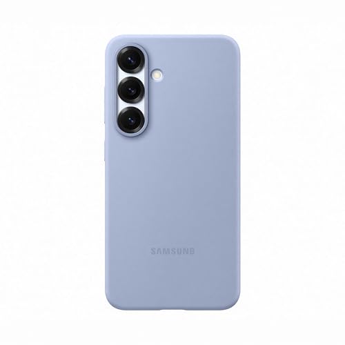 Samsung Silicone Case Cover Colorata In Silicone Per Galaxy S25, Light Blue