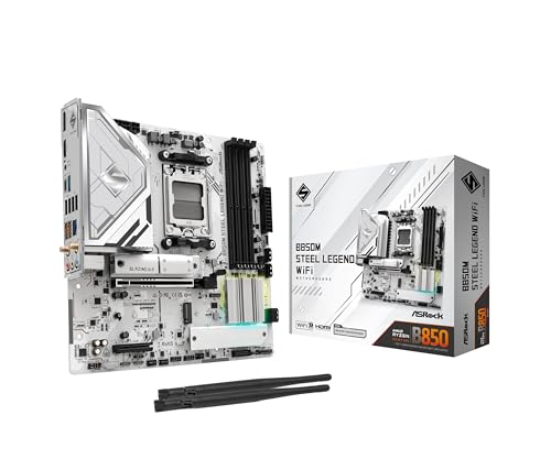 Mb Asrock Amd Am5 B850M Steel Legend Wifi