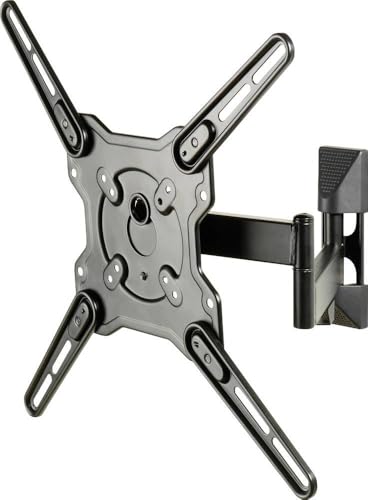 Vivanco Swing M Tv-Montaggio A Parete Schwenkbar, Variabler Wandabstand, Neigbar 139,7Cm (55) Schwenkb