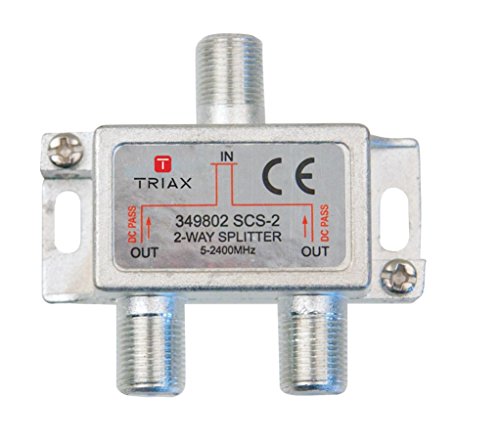 Triax Passivi - Distributore 2 Uscite Scs 2 Attenuazione 4-6Db