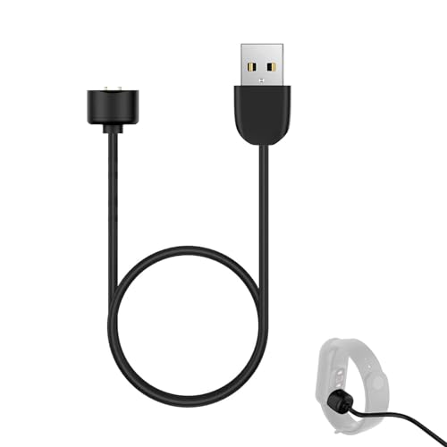 Aqsqwq 1 Pezzi Caricatore Compatibile Con Mi Band 5 / Mi Band 6 / Mi Band 7,Veloce Portatile Cavo Di Ricarica Compatibile Con Xiao-Mi Mi Band 7/Mi Ban