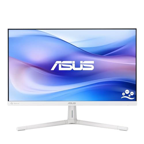 Asus Vu279Hfi-W Eye Care Monitor 27", Full Hd Ips (1920X1080), Hdmi, 1 Ms (Mprt), 100Hz, Adaptive Sync, Tecnologia Eyecare Plus, Bassa Luce Blu, Bianc