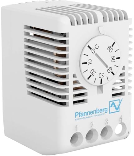 Pfannenberg Schaltschrank-Thermostat Flz 510 Therm. 1K 0°..+60°C 250 V/Ac 1 Wechsler (L X B X H) 4