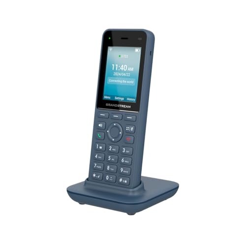 Grandstream Wp826 - Telefono Wireless Ip Wi-Fi Wi-Fi Wireless Con Wi-Fi 6 802.11A/B/G/N/Ac/Ax E 12 Ore Di Conversazione.