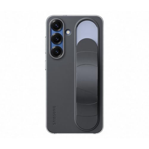 Samsung Standing Grip Case Cover Con Cinturino E Funzione Cavalletto Per Galaxy S25, Black