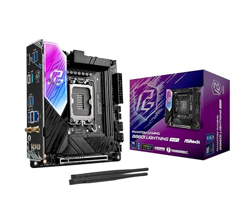 Asrock B860I Lightning Wifi 1851 Mitx Hdmi Ddr5 - Ddr5 - Hdmi (90-Mxbrz-A0Uayz)