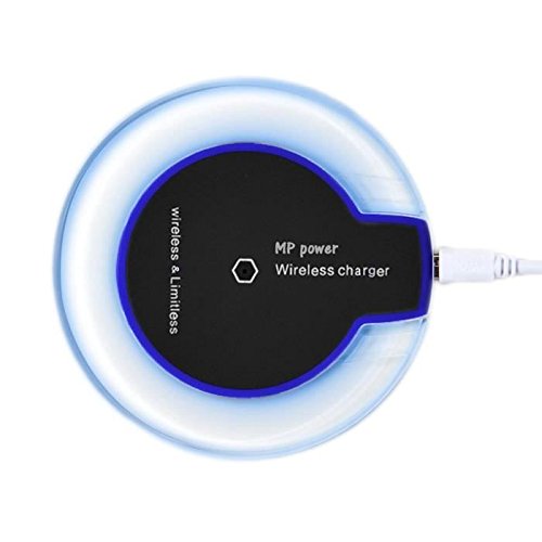 Mp Power @ Blu Caricabatterie Caricatore Wireless Qi Senza Fili Per Smartphone Apple Iphone X Iphone 8 Plus Iphone 8 Samsung S9 S9+ S8 S8 + S7 S7 Edge