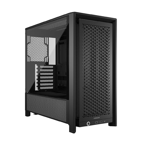 Corsair Frame 4000D Modular Mid–Tower Atx Pc Case – Flusso D'Aria Elevato, Sistema Di Montaggio Ventole Infinirail™, Asus Btf, Msi Project Zero, Gigab