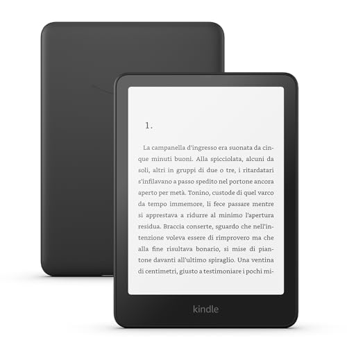 Nuovo Amazon Kindle Paperwhite (16 Gb) | Il Nostro Kindle Più Veloce Di Sempre, Nuovo Schermo Antiriflesso Da 7’’, La Batteria Dura Settimane | Senza