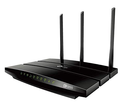 Tp-Link Archer C1200 Router Cavo Wireless Gigabit Dual Band, Velocità Wi-Fi Fino A 1300 Mbps/5 Ghz + 450 Mbps/2,4 Ghz, 4 Porte Gigabit Lan, 1 Porta Us