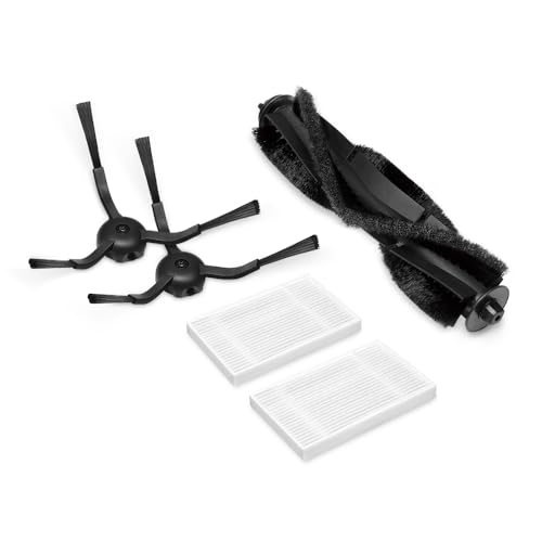 Tapo Rva105 Robot Kit Di Sostituzione Aspirapolvere, Spazzola Principale ×1, Spazzola Laterale ×2, Filtro Hepa Lavabile ×2, Per Tapo Rv30 Max, Tapo Rv