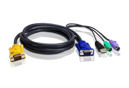 Cavo Per Kvm Aten 2L-53Xxup Vga-Usb+Ps2-1,80 M