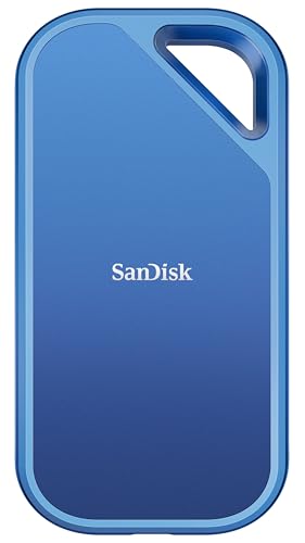 Sandisk Creator Pro Portable Ssd 1Tb (Per Creatori Di Contenuti, Nvme Ssd, Con Velocità Fino A 2000 Mb/S Lettura/Scrittura, Protezione Da Cadute Fino 