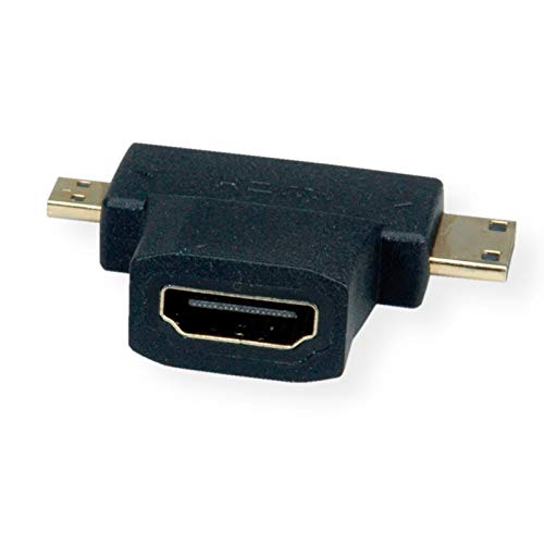 Value Adattatore A T Hdmi - Hdmi Mini + Hdmi Micro