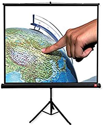 Avtek International Tripod Pro 200 - Schermo Di Proiezione 1:1, Manuale, 195 Cm, 195 Cm, 1:1, Nero, Bianco