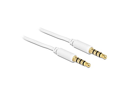 Delock 3.5Mm - 3.5Mm, 3M Cable De Audio 3,5Mm Blanco
