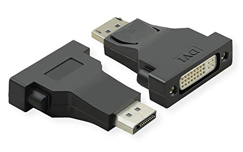 Value Adattatore Displayport-Dvi, Connettore Dp Maschio Dvi Femmina
