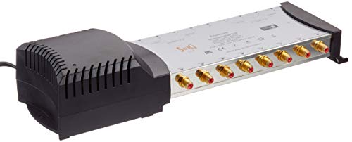 Seki - Commutatore 9/8, 2 Satelliti, 8 Partecipanti, Quad Lnb, Hdtv Fullhd 8K