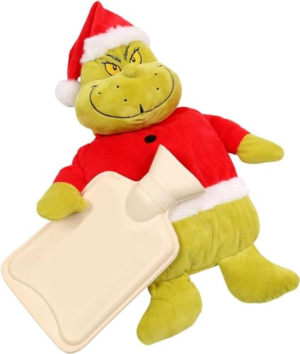 Mommm Borsa Dell'Acqua Calda Grinch In Gomma Naturale, Verde