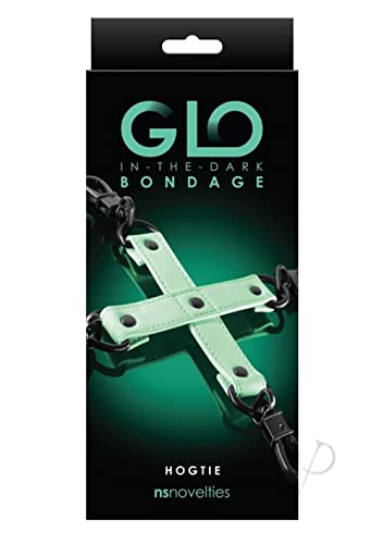Ns Novelties Glo Cinghie Per Bondage White 23,6 Cm