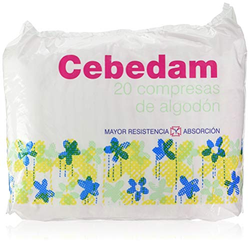 Compresa Cebedam Algodon 20 U
