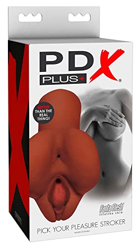 Pdx Pick Your Pleasure Stroker Brown One Size